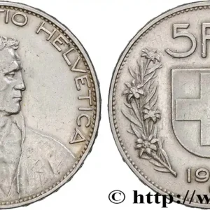 Petit Prix SUISSE 5 Francs berger 1925 Berne fwo_747018 Monde