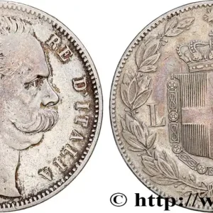 ITALIE - ROYAUME D'ITALIE - HUMBERT Ier 5 Lire 1879 Rome fwo_747020 Monde Meilleure Qualité