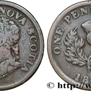 CANADA - NOUVELLE ÉCOSSE 1 Penny Token Nova Scotia 1832 fwo_751866 Monde Paiement Sécurisé