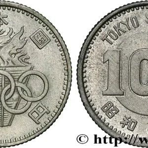 Super Prix JAPON 100 Yen an 39 Showa J.O Tokyo 1964 fwo_755807 Monde
