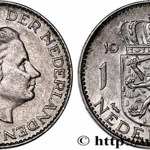 PAYS-BAS 1 Gulden Juliana 1958 fwo_755842 Monde Édition Limitée