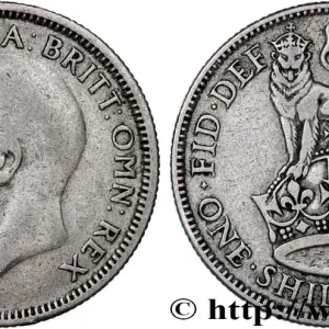 ROYAUME-UNI 1 Shilling Georges V 1930 Londres fwo_756469 Monde Artisanat