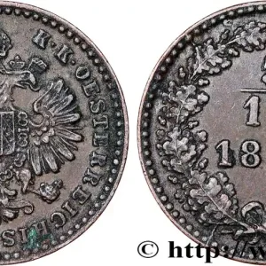 AUTRICHE 5/10 Kreuzer aigle bicéphale 1881 fwo_756509 Monde Gros Lot