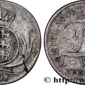 Soldes ALLEMAGNE - WURTEMBERG 6 Kreuzer Frédéric Ier 1808 fwo_756607 Monde
