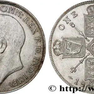 ROYAUME-UNI 1 Florin Georges V 1922 fwo_756612 Monde Garantie Incluse