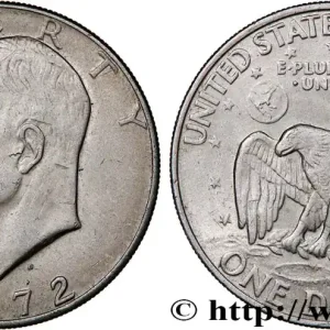 ÉTATS-UNIS D'AMÉRIQUE 1 Dollar Eisenhower 1972 Denver fwo_756666 Monde Expédié Aujourd’hui