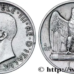 Bon Plan ITALIE 5 Lire Victor Emmanuel III 1927 Rome fwo_756737 Monde