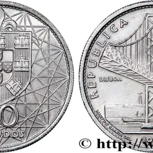 Garantie Incluse PORTUGAL 20 Escudos Pont Salazar de Lisbonne 1966 fwo_756740 Monde