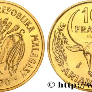 Commande En Gros MADAGASCAR Essai de 10 Francs - 2 Ariary buffle / fèves 1970 Paris fwo_756799 Monde