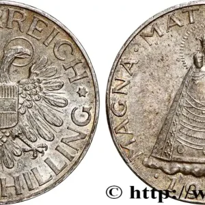 AUTRICHE 5 Schilling Madone de Mariazell 1936 fwo_745204 Monde Offre Limitée