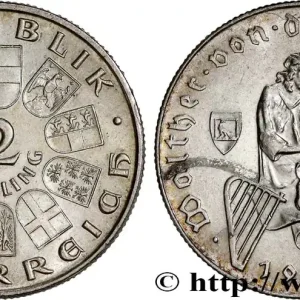 Promotion AUTRICHE 2 Schilling 700e anniversaire de la mort de Walter von der Vogelweide 1930 fwo_745258 Monde