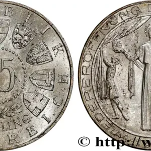 AUTRICHE 25 Schilling réouverture du théâtre national de Vienne 1955 fwo_745344 Monde Soldes