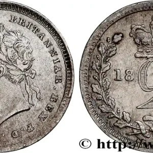 Tendance ROYAUME-UNI 2 Pence Georges IV buste lauré 1823 fwo_745433 Monde