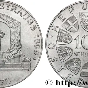 Meilleur Prix AUTRICHE 100 Schilling 150e anniversaire de la naissance de Johann Strauss 1975 fwo_725814 Monde