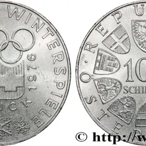 Nouvel Arrivage AUTRICHE 100 Schilling J.O. d’hiver d’Innsbruck 1976 (1974) Vienne fwo_725885 Monde