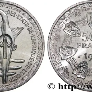 ÉTATS DE L'AFRIQUE DE L'OUEST (BCEAO) 500 Francs BCEAO 1972 Paris fwo_749090 Monde Offre Exclusive