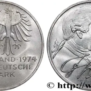 Quantité Limitée ALLEMAGNE 5 Mark Emmanuel Kant 1974 Munich fwo_750118 Monde