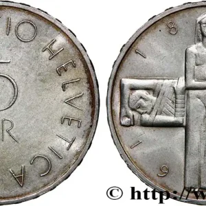 Nouveauté SUISSE 5 Francs centenaire de la Croix Rouge 1963 Berne fwo_751842 Monde