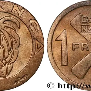 KATANGA 1 Franc 1961 fwo_755821 Monde Offre Exclusive