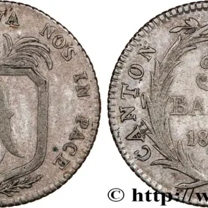 Achat Immédiat SUISSE - CONFÉDÉRATION HELVÉTIQUE - CANTON DE BÂLE 3 Batzen 1809 Bâle fwo_758443 Monde