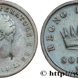Top Vente ITALIE - ROYAUME D'ITALIE - NAPOLÉON Ier 1 Soldo 1811 Milan fwo_758449 Monde
