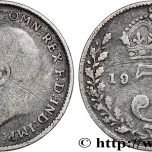 Quantité Limitée ROYAUME-UNI 3 Pence Georges V 1915 fwo_758462 Monde