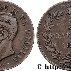 ITALIE 2 Centesimi Victor Emmanuel II 1867 Milan fwo_758506 Monde Populaire