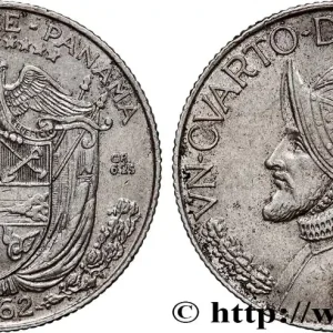 PANAMA 1/4 Balboa Vasco Nunez de Balboa 1962 Londres fwo_758552 Monde Marque