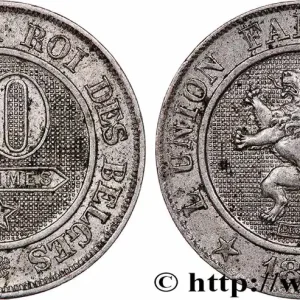Acheter En Ligne BELGIQUE 10 Centimes lion 1861 fwo_758616 Monde