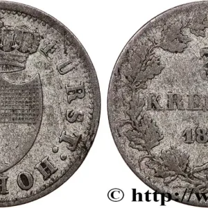 ALLEMAGNE - HOHENZOLLERN-SIGMARINGEN 3 Kreuzer Carl 1844 fwo_758630 Monde Nouvel Arrivage