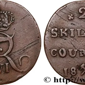 Prix Choc NORVÈGE 2 Skilling Frédéric VI 1810 Kongsberg fwo_758746 Monde