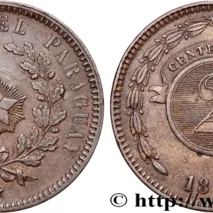 Prix Promo PARAGUAY 2 Centesimos 1870 Birmingham fwo_758849 Monde