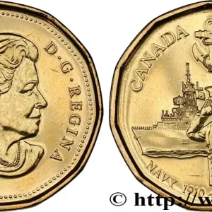 Soldes CANADA 1 Dollar centenaire de la Marine Canadienne 2010 fwo_516777 Monde