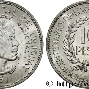 Paiement Sécurisé URUGUAY 10 Pesos Gaucho 1961 fwo_523319 Monde