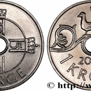NORVÈGE 1 Krone Harald V 2007 fwo_634955 Monde Acheter Direct