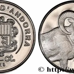 Paiement Sécurisé ANDORRE (PRINCIPAUTÉ) 25 Centims Proof Mouflon 2013 fwo_745594 Monde