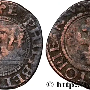 SAVOIE - DUCHÉ DE SAVOIE - EMMANUEL-PHILIBERT DIT "TÊTE DE FER" Quart de gros, 2e type n.d. Aoste fwo_745911 Monde Commander Vite