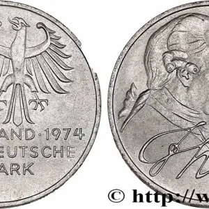 ALLEMAGNE 5 Mark Emmanuel Kant 1974 Munich fwo_750121 Monde Produit De Marque