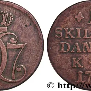 Commande En Gros DANEMARK 1 Skilling Christian VII 1771 Copenhague fwo_757274 Monde
