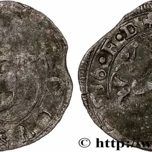 SAVOIE - DUCHÉ DE SAVOIE - CHARLES-EMMANUEL Ier Parpaiolle du 3e type (parpagliola di III tipo) 1586 Bourg-en-Bresse fwo_753202 Monde Seulement Aujourd’hui