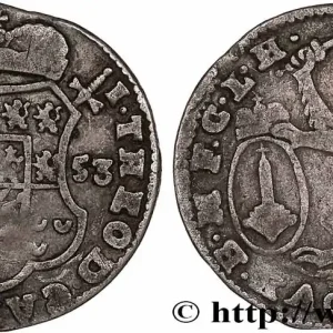 BELGIQUE - PRINCIPAUTÉ ÉPISCOPALE DE LIÈGE 1 Escalin Jean-Théodore de Bavière 1753 Liège fwo_760368 Monde Prix Promo