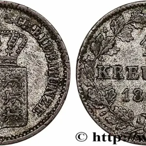 Nouvel Arrivage ALLEMAGNE - WURTEMBERG 1 Kreuzer Charles Ier 1866 Stuttgart fwo_761166 Monde