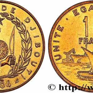 Soldes DJIBOUTI 10 Francs 2004 Paris fwo_750079 Monde