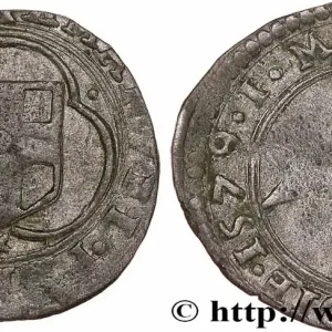 SAVOIE - DUCHÉ DE SAVOIE - EMMANUEL-PHILIBERT DIT "TÊTE DE FER" Parpaiolle (parpagliola) 1579 Chambéry fwo_758390 Monde Meilleure Vente