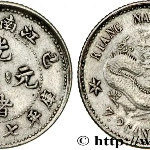 Édition Limitée CHINE 10 Cents province de Kiangnan - Dragon 1901 fwo_728090 Monde