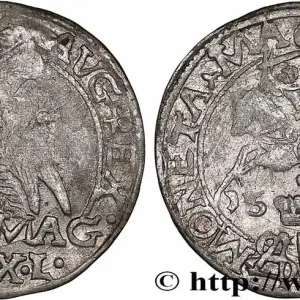 LIVONIE - GRAND DUCHÉ DE LITUANIE - SIGISMOND II VASA Gros 1567 fwo_741535 Monde Commander Vite