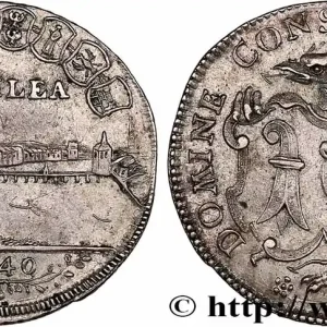 SUISSE - VILLE DE BÂLE 1/4 Thaler 1740 Bâle fwo_759435 Monde Satisfait Ou Remboursé