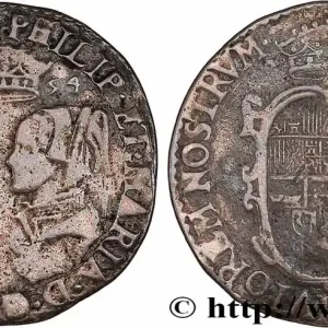 ANGLETERRE - PHILIPPE ET MARIE Shilling 1554 Londres fwo_759890 Monde Remise