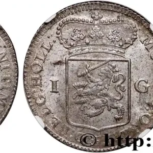 PAYS-BAS - PROVINCES-UNIES - HOLLANDE 1 Gulden 1762 fwo_760398 Monde Meilleure Qualité