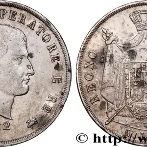 Livraison Gratuite ITALIE - ROYAUME D'ITALIE - NAPOLÉON Ier 5 Lire 1812 Milan fwo_760625 Monde